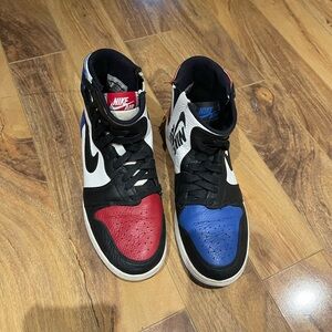 Nike Air Jordan 1 Rebel XX OG High Black Varsity Royal AT4151-001 Women's Size 8